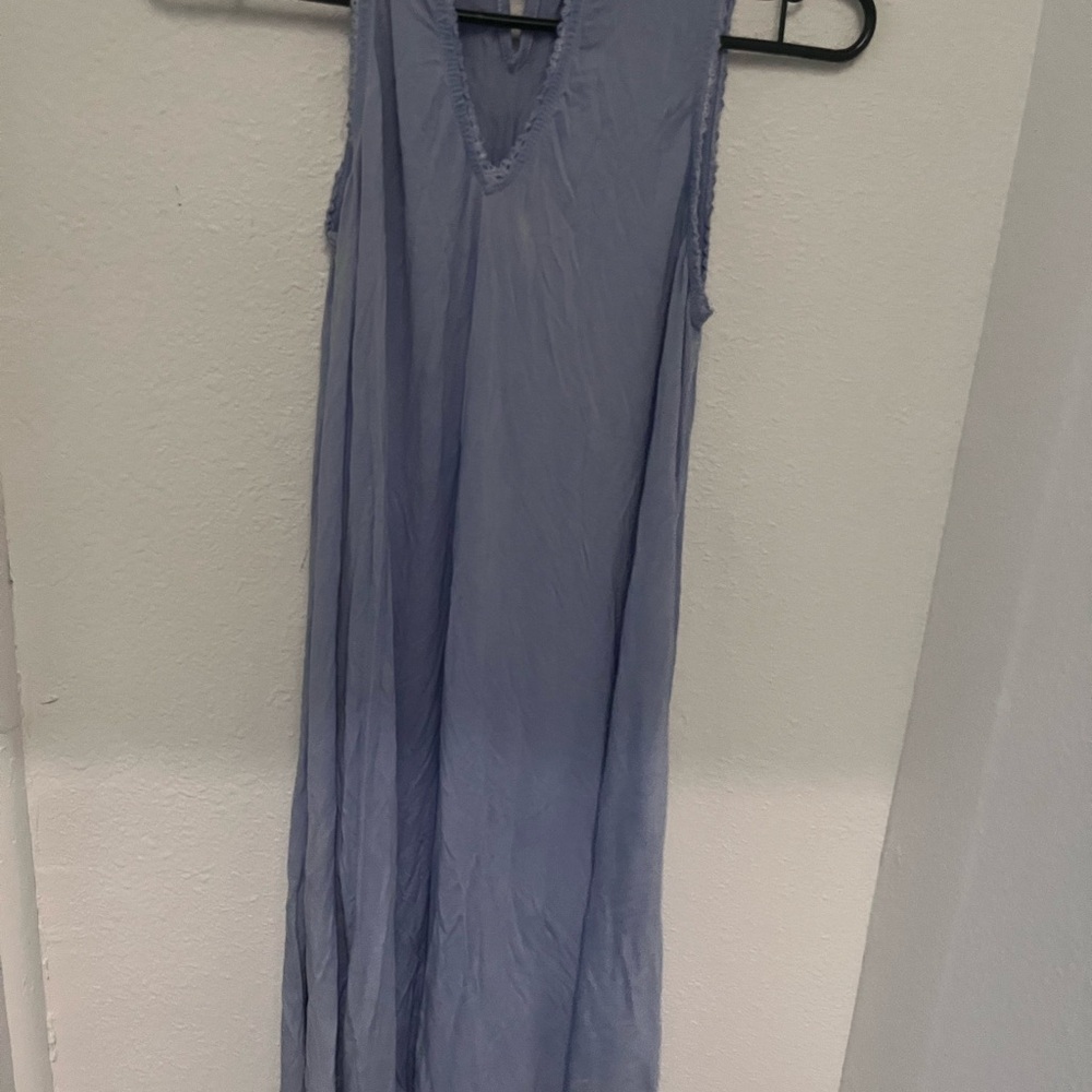 Light Blue Sleeveless Dress